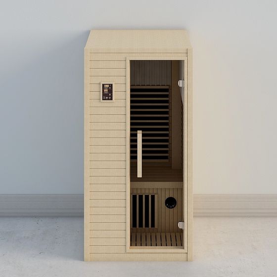 Cozy Infrared Sauna 3D model