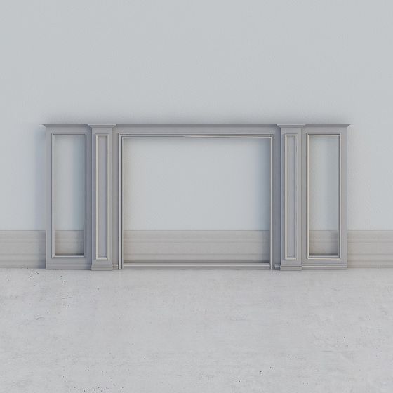 Urban Classic Fireplace 3D model