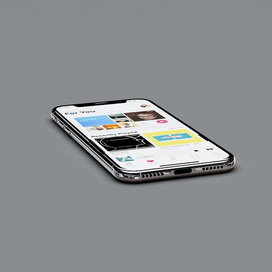 Realistic Low-Polygon Smartphone 3D model