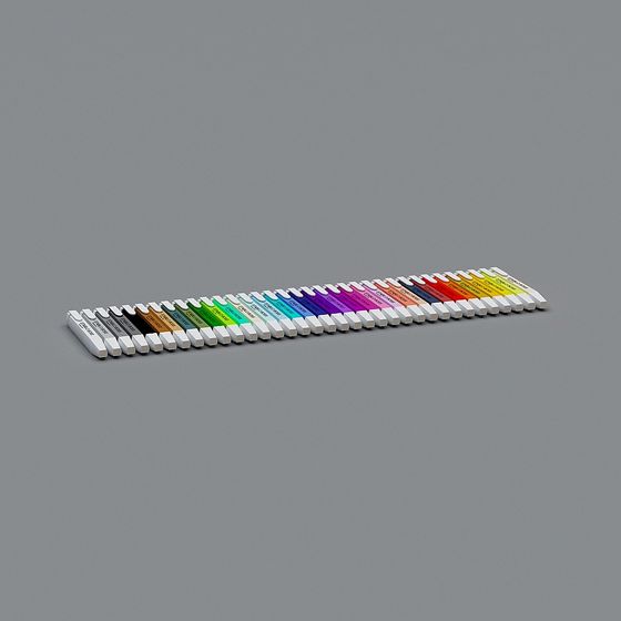 Colorful Rainbow Staircase 3D model