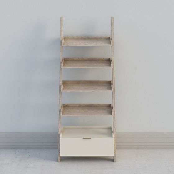 Ladder Shelf 3D model