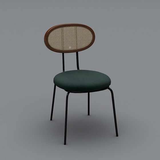 Vintage Stylish Chair 3D model for Modern Design