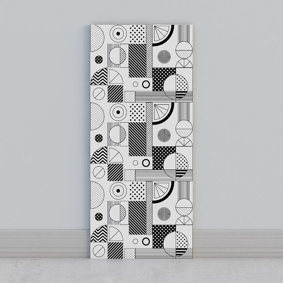 Abstract Geometric Puzzle 3D model