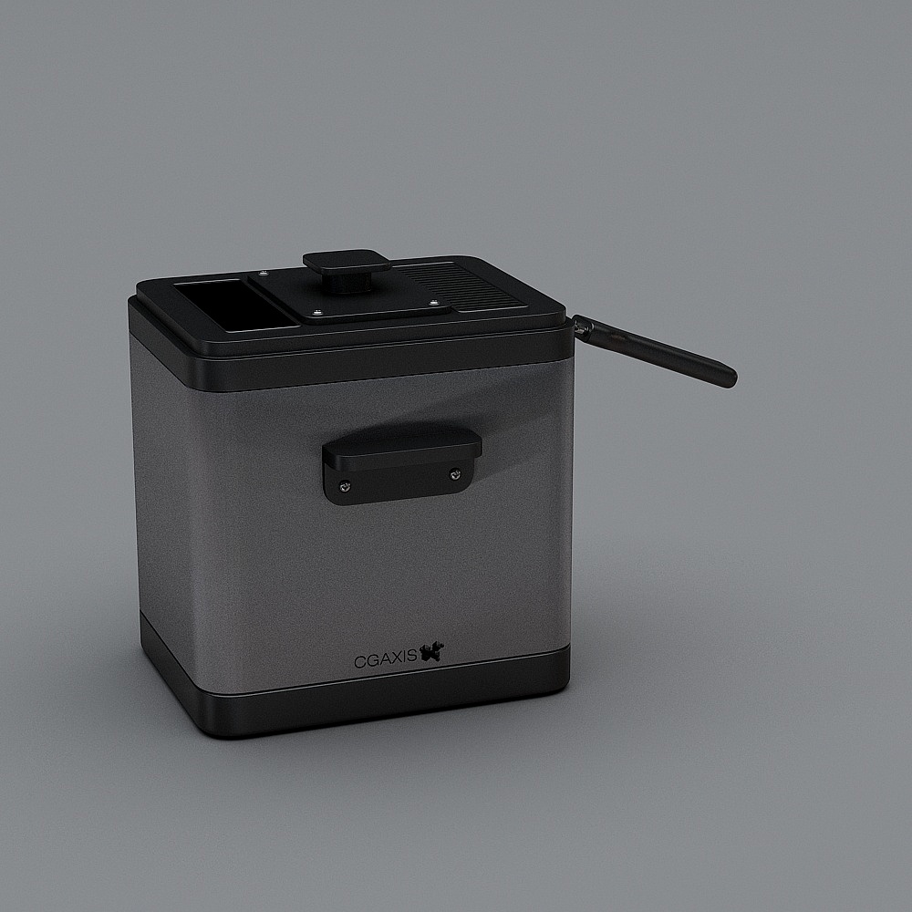 Retro Coffee Machine 3D model