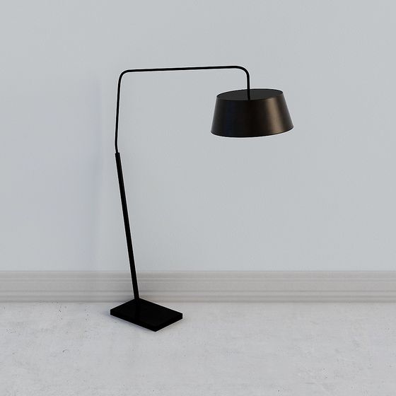 Stylish Urban Edge Floor Lamp 3D model for Modern Spaces