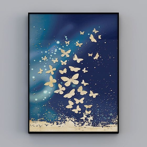 Butterfly Shadow Galaxy 3D model