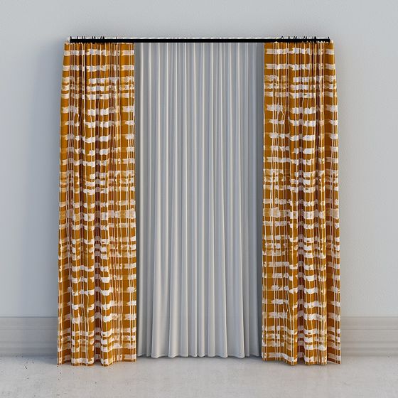 Una habitación - Moderna de lujo clara de luz verde la pastoría naranja-roja de alta impresión