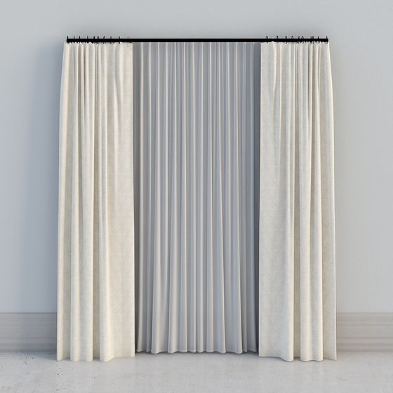 Ein Raum - Nordeuropäisch Japanisch moderne Pomelo gelbe Baumwoll-Leinen Druckvorhänge