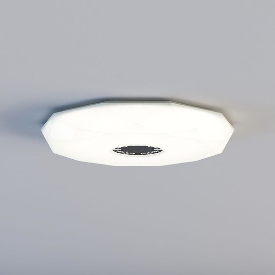 Low Poly Ceiling Light 3D model