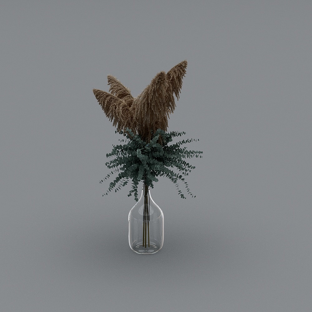 Fleurs et herbe 2-YB