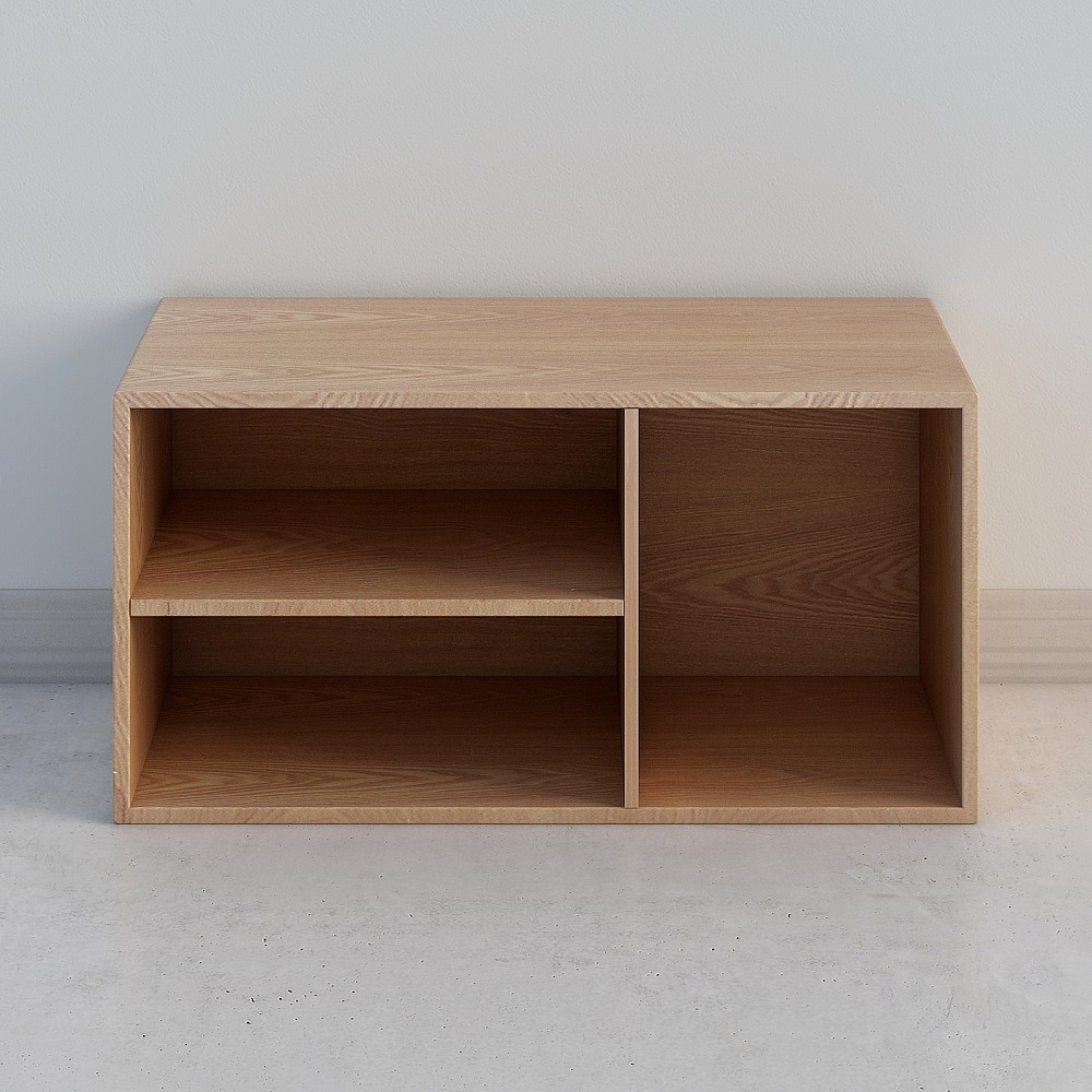 OTV Home Museum Original Design Nordic Japanese Free Combination Bookcase A4 Water Quliu Liu color 760 x 350 x 380mm