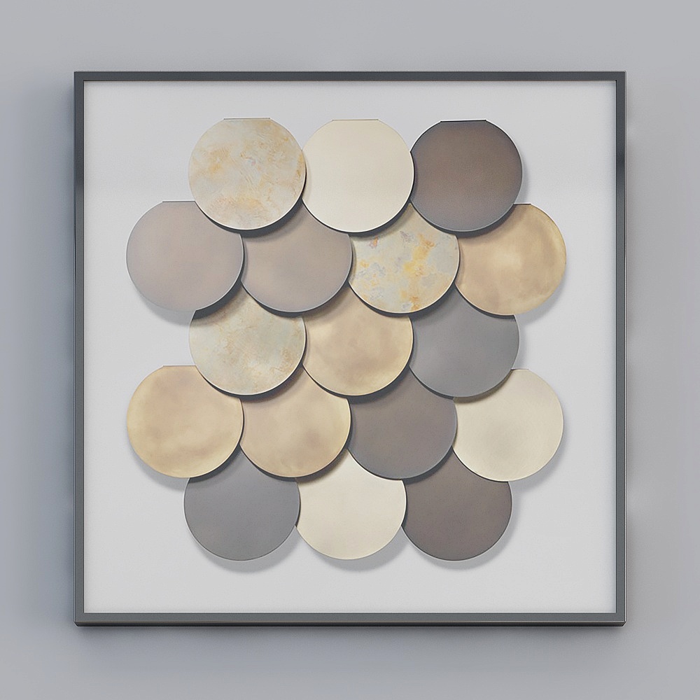 Glorious Fine Painting - Simple Modern - L-20882 - Abstract Pattern Decorative Painting