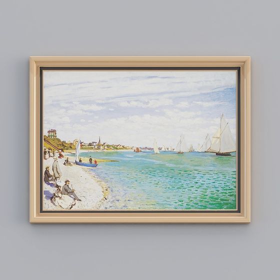 Summer Beach 3D model