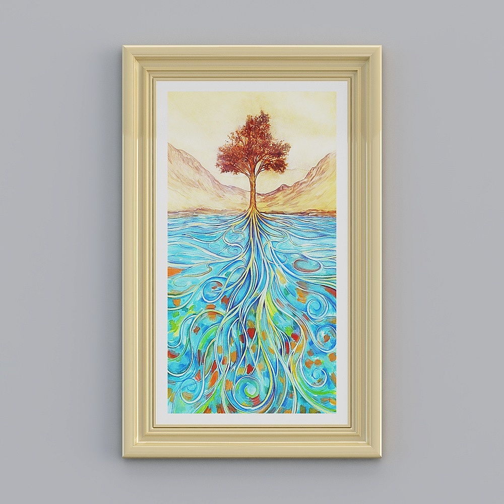 Glorious Good Painting - European-GJN-932-Plant Flower Decorative Painting