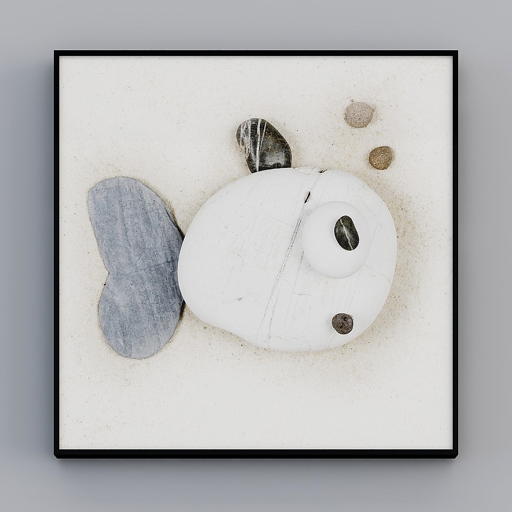 Glorious Fine Painting - Modern Minimalist - L-1168 - Decorative Painting