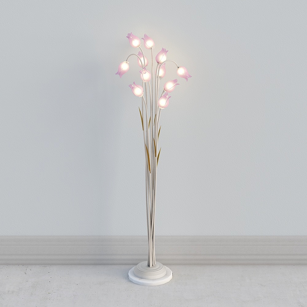 White Floor lamp