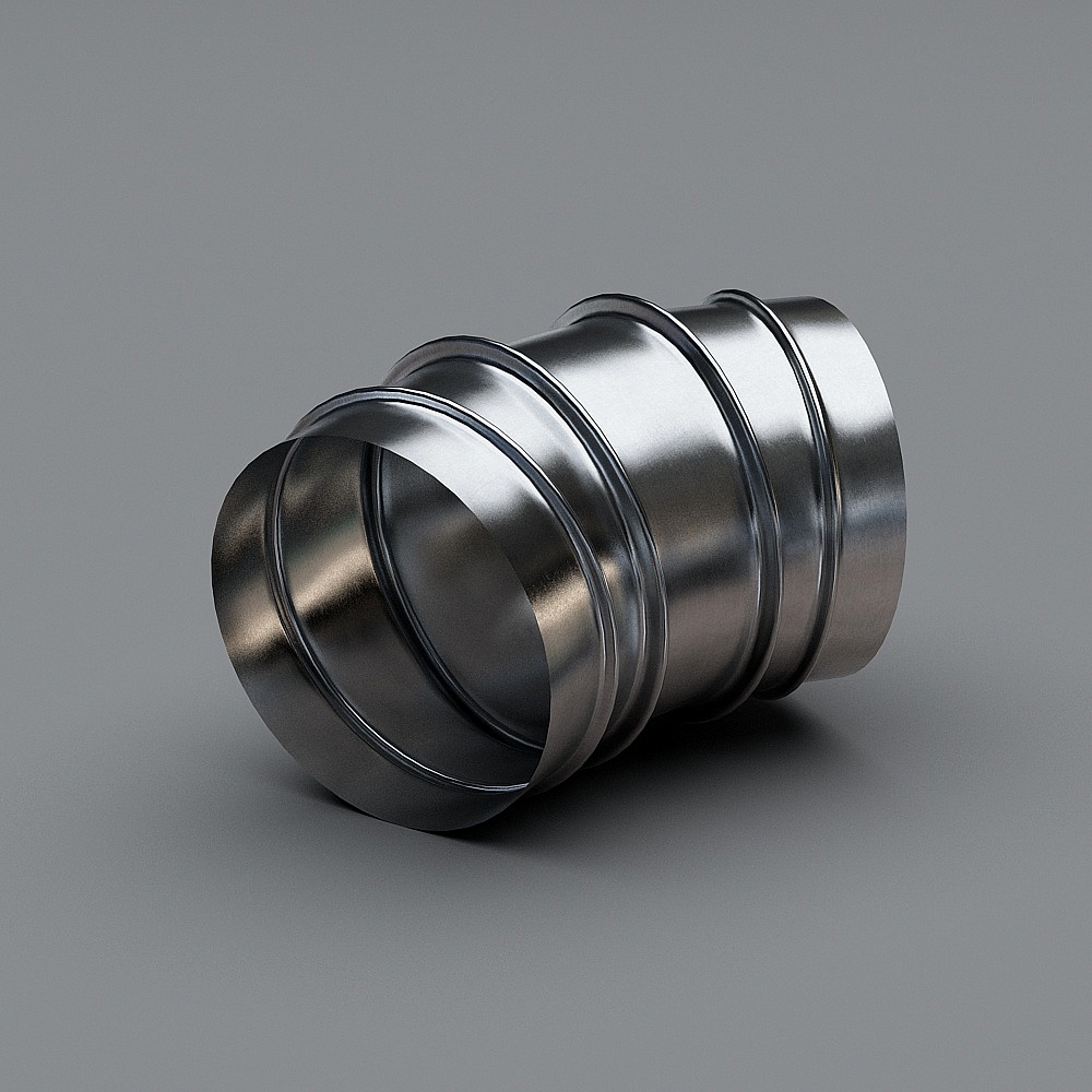 Low Poly Industrial Aesthetic 3D model