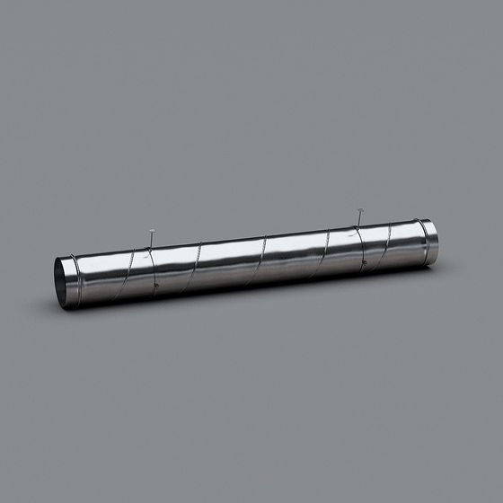 Stunning Metal Pipe 3D Model for Industrial Aesthetics