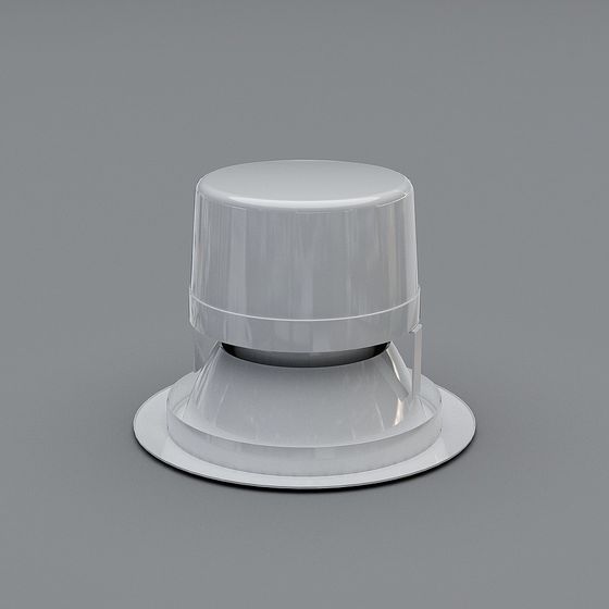 Elegant Low Poly Ventilation Duct 3D Model for Creative Projects