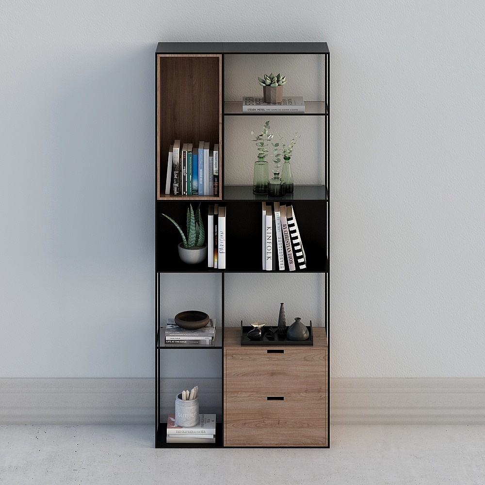 Cabinet rack decorative rack