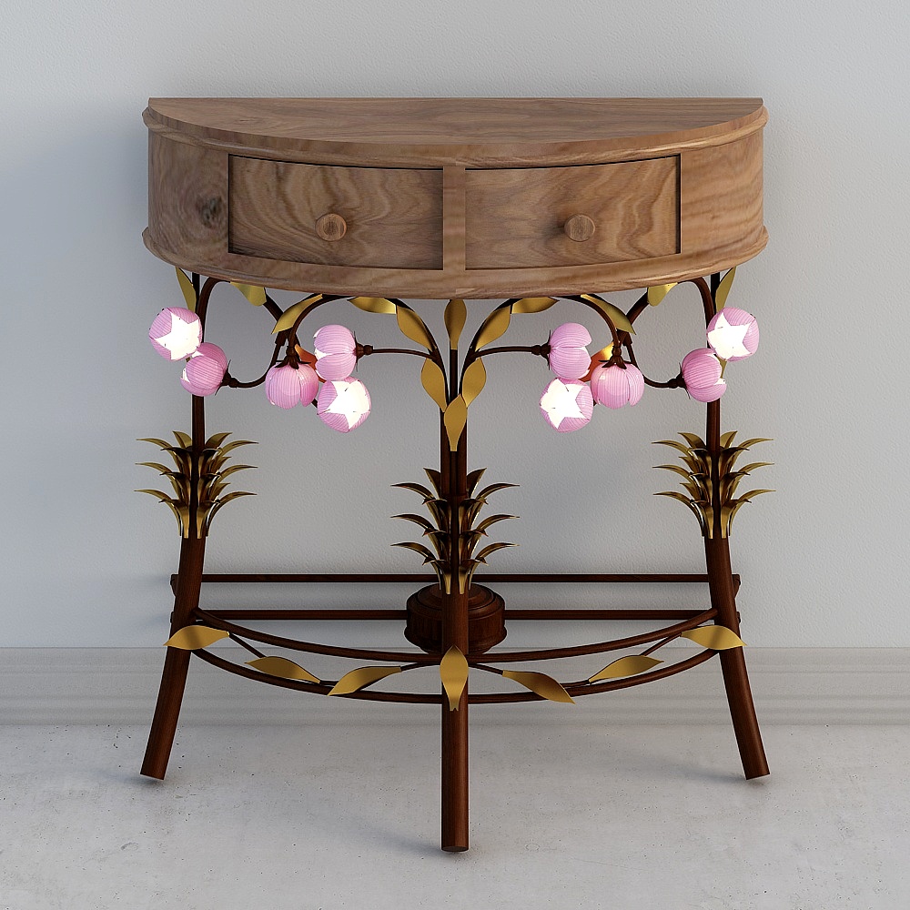 639 Entrance Hall B with Cabinet