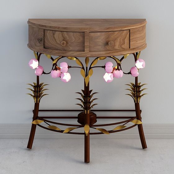 Cherry Blossom Console 3D model