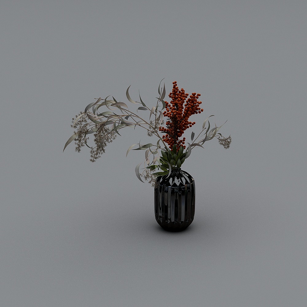 Autumn Vase 3D Model