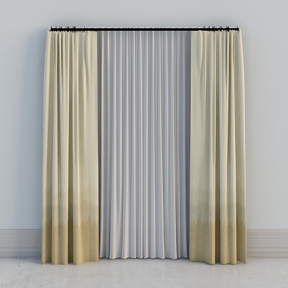 One room - modern new Chinese light luxury khaki gold gradient h