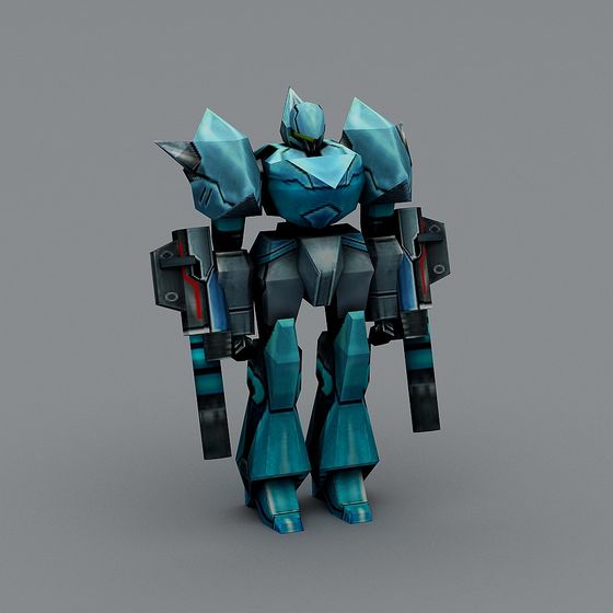 Mechanical Warrior 3D model