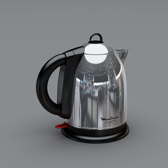 Moulinex Subito Electric Kettle 3D model for Creative Projects