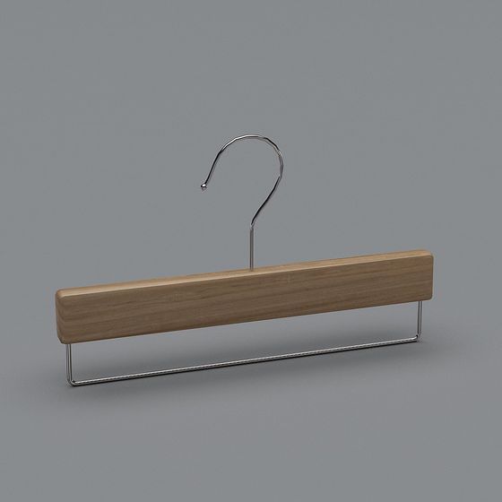 Stylish Minimalist Hanger 3D model for Creative Spaces