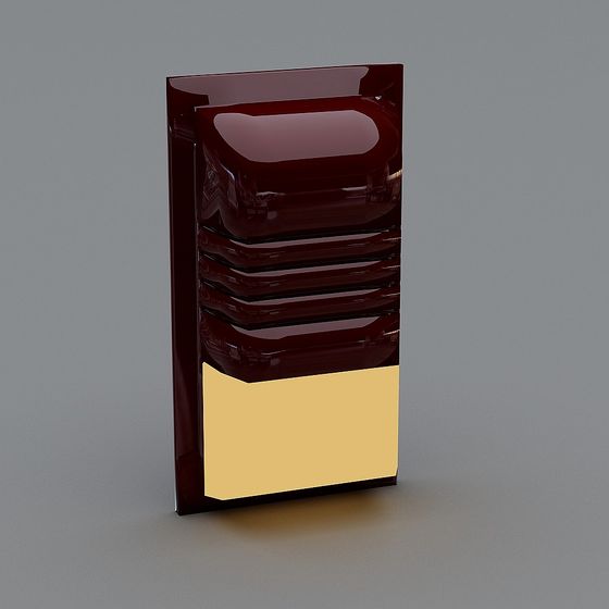 Retro Radio 3D model