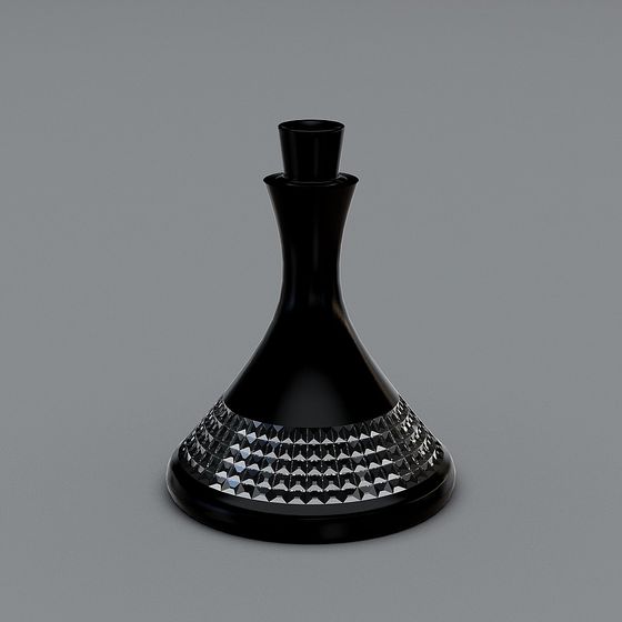 Crystal Diamond Candelabra 3D model