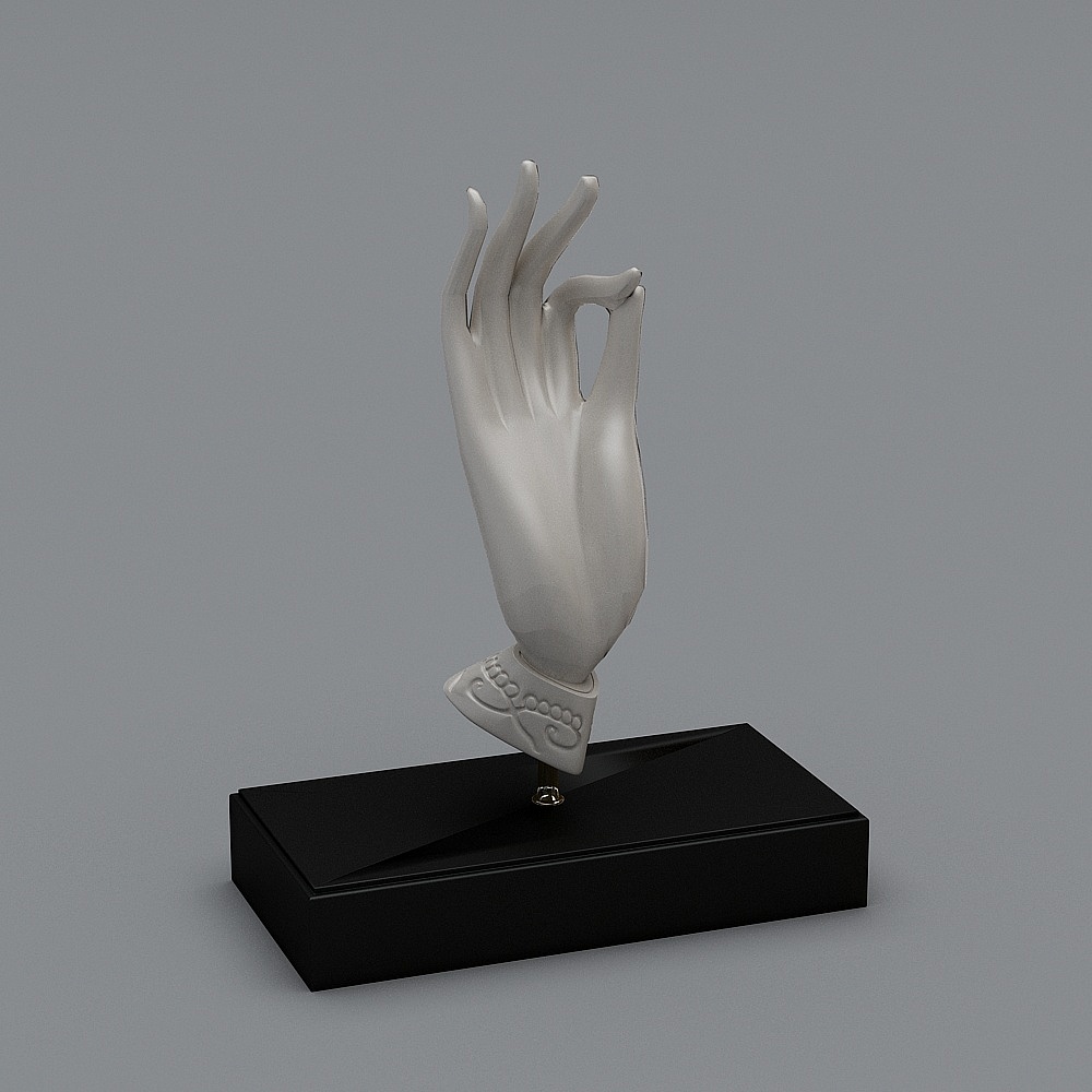 The Mystical Hand 3D model