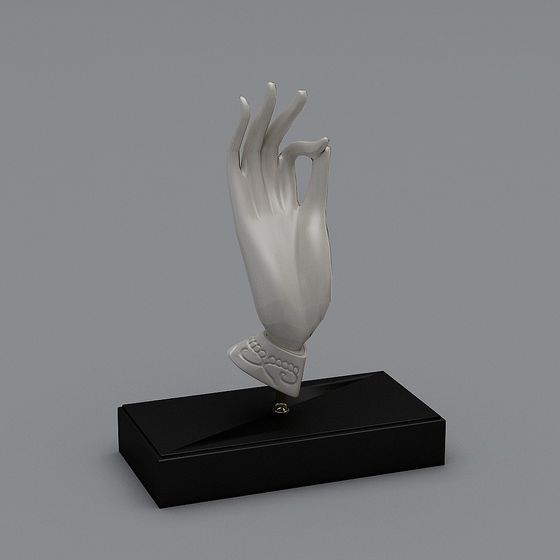 The Mystical Hand 3D model