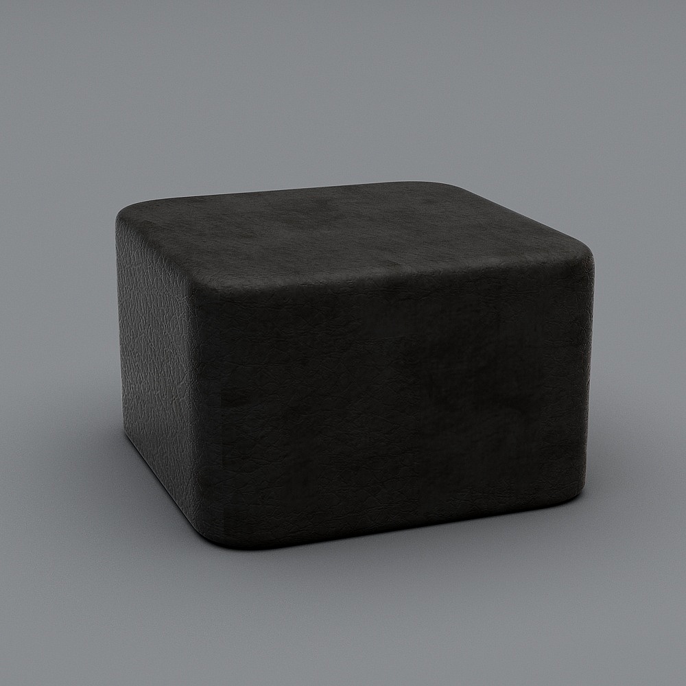 Industrial Style Stool 3D model