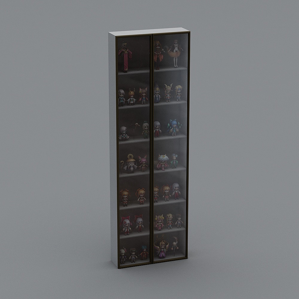 Figure display cabinet