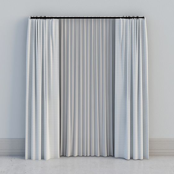 Una stanza - Nuovo cinese moderno grigio chiaro lussuoso high-tech