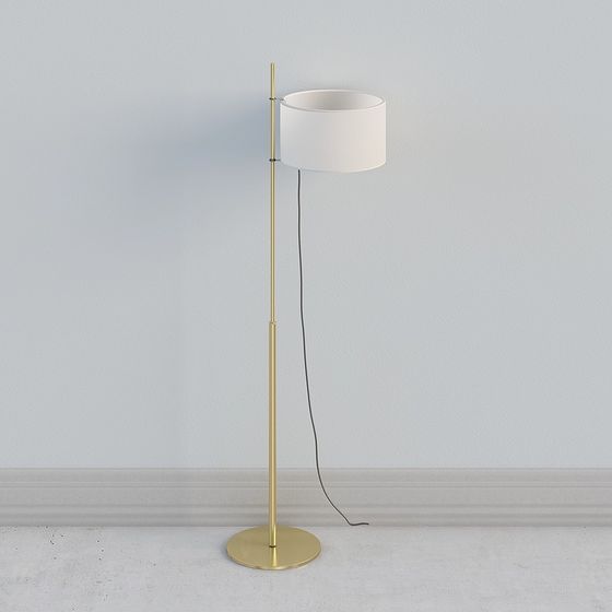 Elegant Floor Lamp 3D Model