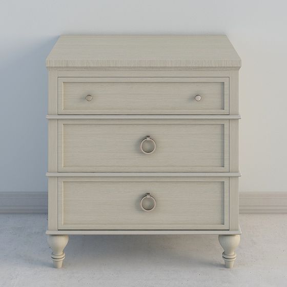 Savannah II 아메리칸 심플 침대 옆 탁자 작은 침실 침대 옆 캐비닛 사물함 366B-9