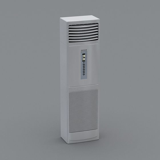 Modern Minimalist Air Conditioner 3D model