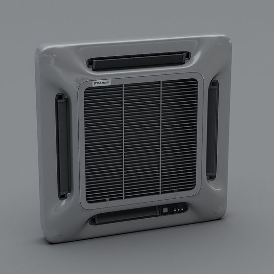 Daikin Air Purifier 3D Model for Modern Interiors