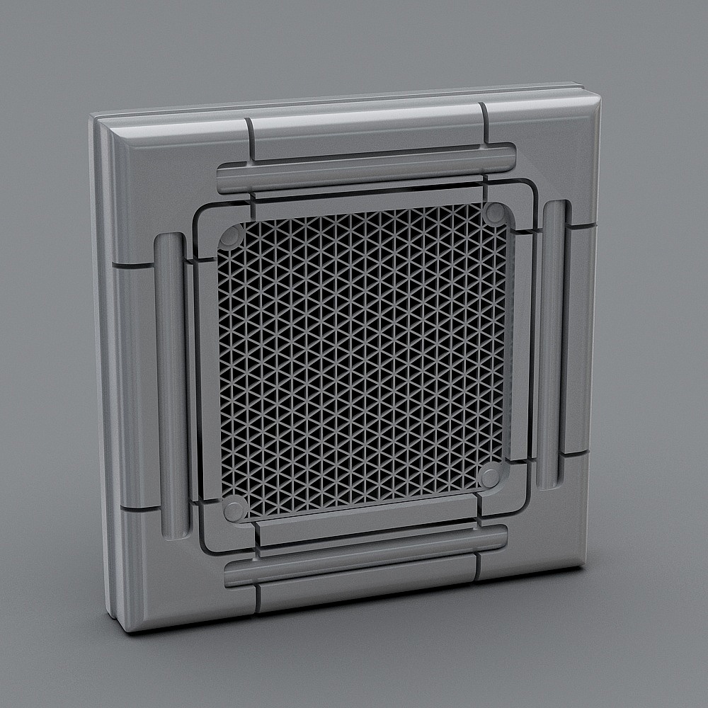 Futuristic Ventilation 3D model