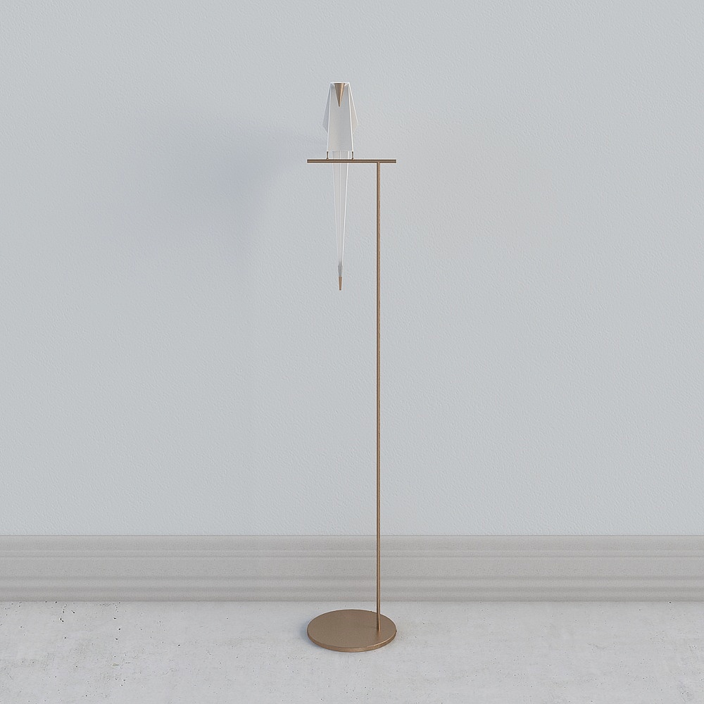 White Bird Floor Lamp