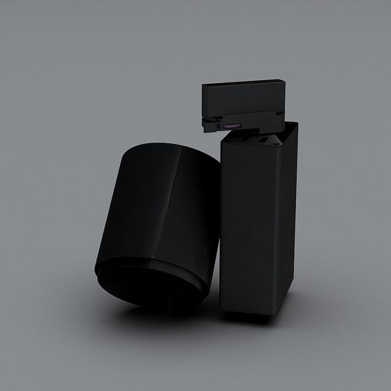 Urban Light 3D model with Low-Polygon Design