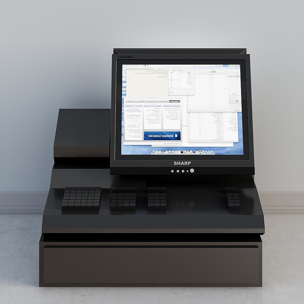 Cash register device-35