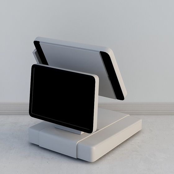 Futuristic Touch Control Table 3D model