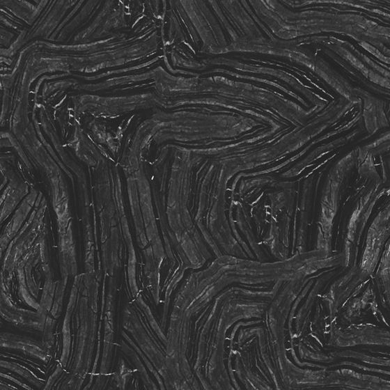 Dark Marble Seamless Wall Tile 3D Model in Black