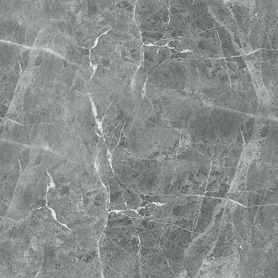 Polished Brick Tile 3D Model in Gray