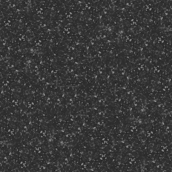 Sleek Black Quartz Stone Floor Tile 3D Model